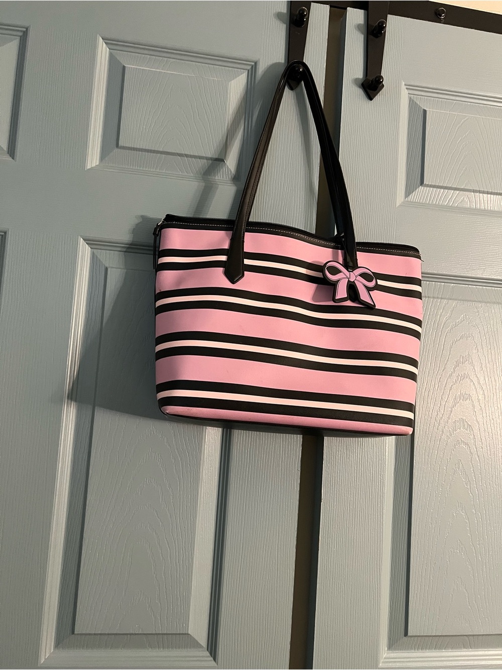 Kate Spade Cassy Ottoman Stripe Tote